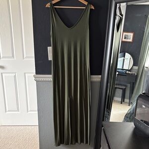 Boody long jumpsuit green